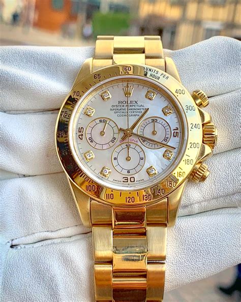 rolex watches with gold dials